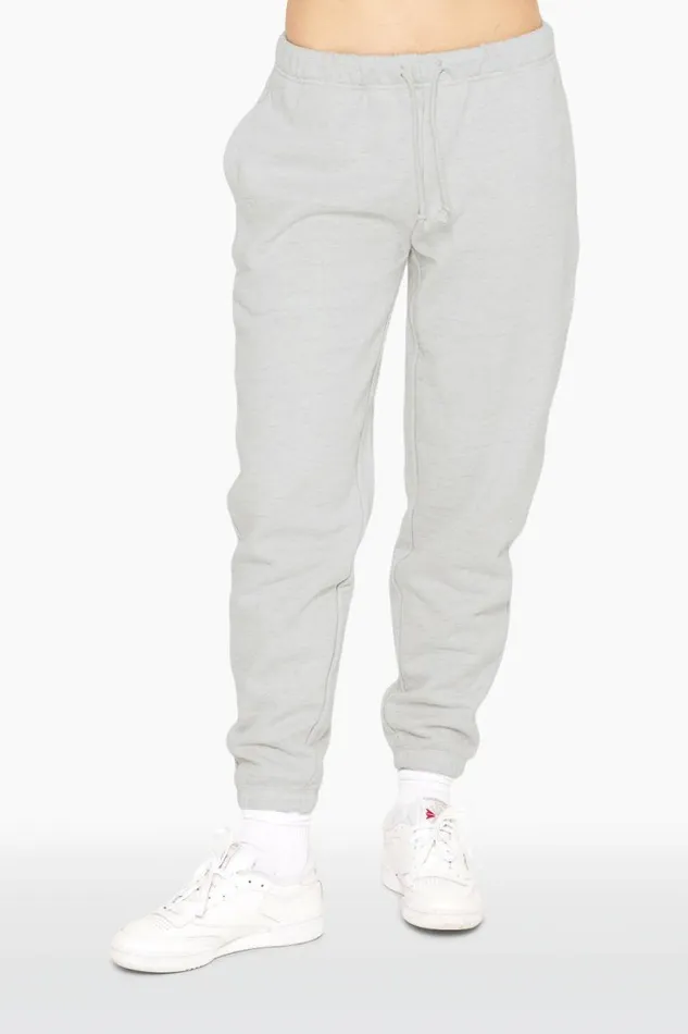SET ACTIVE Bottoms HEAVYWEIGHT SWEATS DRAWSTRING SWEATPANTS 8211 HEATHER GREY 8211 Women