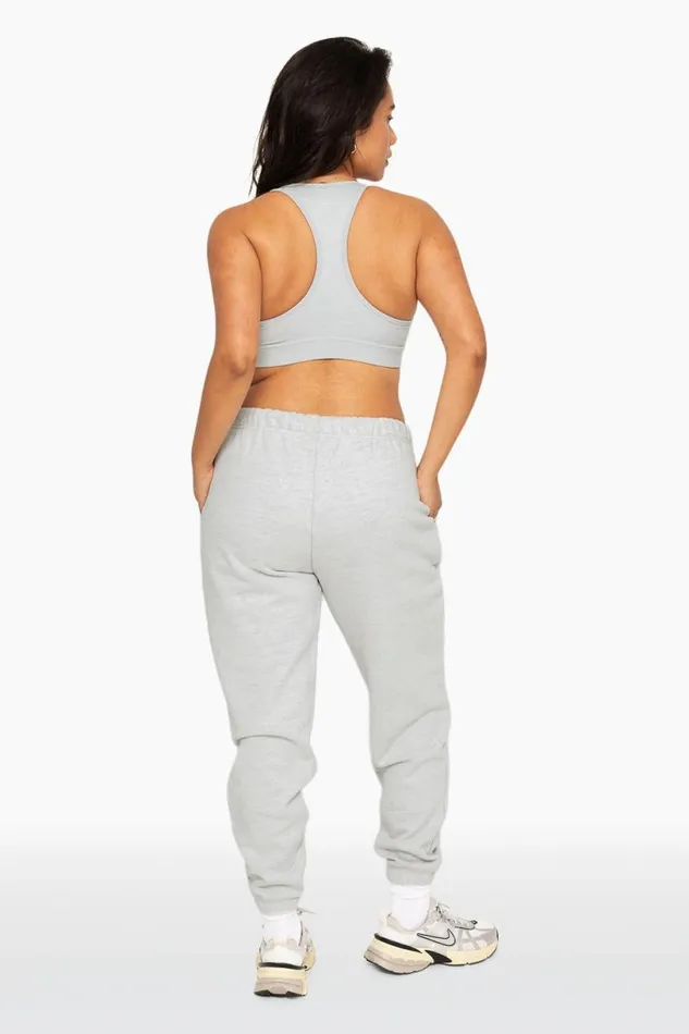 SET ACTIVE Bottoms HEAVYWEIGHT SWEATS DRAWSTRING SWEATPANTS 8211 HEATHER GREY 8211 Women