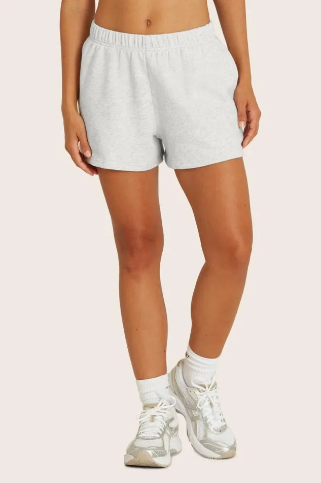 SET ACTIVE Bottoms LIGHTWEIGHT SWEATS CLASSIC VINTAGE SWEAT SHORTS 8211 HEATHER GREY 8211 Women