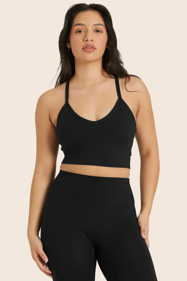 SET ACTIVE Bras SPORTBODY SPORTY Y CAMI BRA 8211 ONYX 8211 Women
