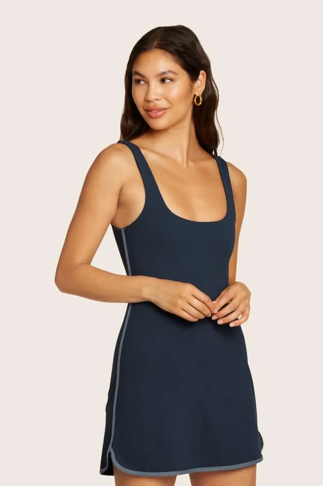 SET ACTIVE Dresses Skirts SPORTBODY SPORTY STRIPE DRESS 8211 HARBOR 8211 Women