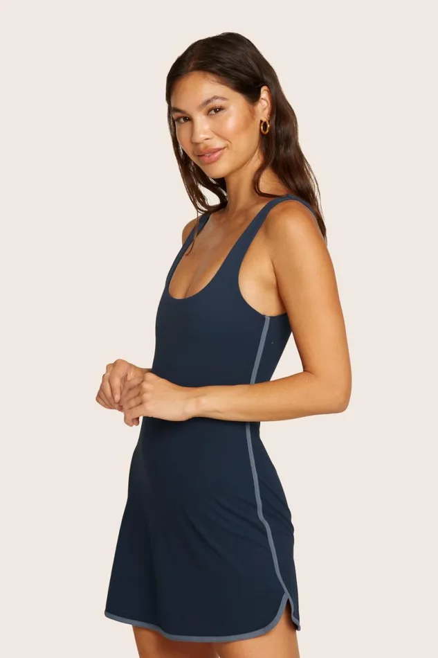 SET ACTIVE Dresses Skirts SPORTBODY SPORTY STRIPE DRESS 8211 HARBOR 8211 Women