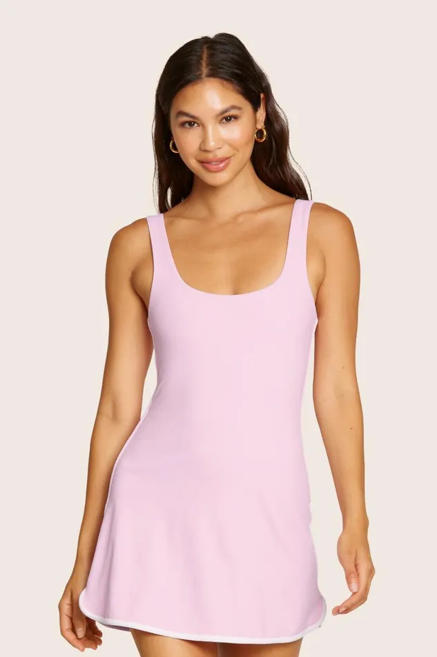SET ACTIVE Dresses Skirts SPORTBODY SPORTY STRIPE DRESS 8211 PRIMROSE 8211 Women