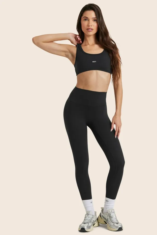 SET ACTIVE Leggings AIRLUXE BREATHE HIGHRISE LEGGINGS 8211 ONYX 8211 Women