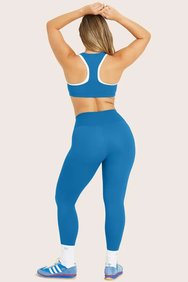 SET ACTIVE Leggings SPORTBODY SPORTY LEGGINGS 8211 SEAPORT 8211 Women