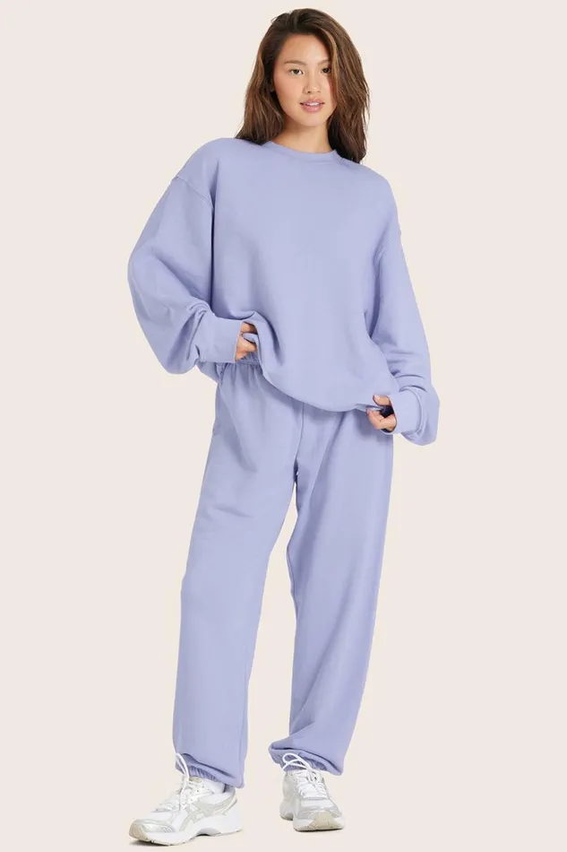 SET ACTIVE Sweats LIGHTWEIGHT SWEATS CLASSIC CREWNECK 8211 LILY 8211 Women
