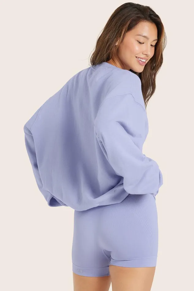 SET ACTIVE Sweats LIGHTWEIGHT SWEATS CLASSIC CREWNECK 8211 LILY 8211 Women