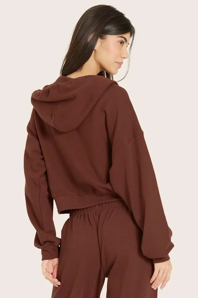 SET ACTIVE Sweats LIGHTWEIGHT SWEATS CLASSIC ZIP HOODIE 8211 COLA 8211 Women
