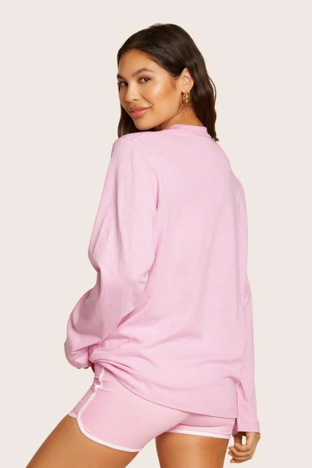 SET ACTIVE Tops Tanks Tees CLASSIC COTTON DAILY LONG SLEEVE 8211 PRIMROSE 8211 Women