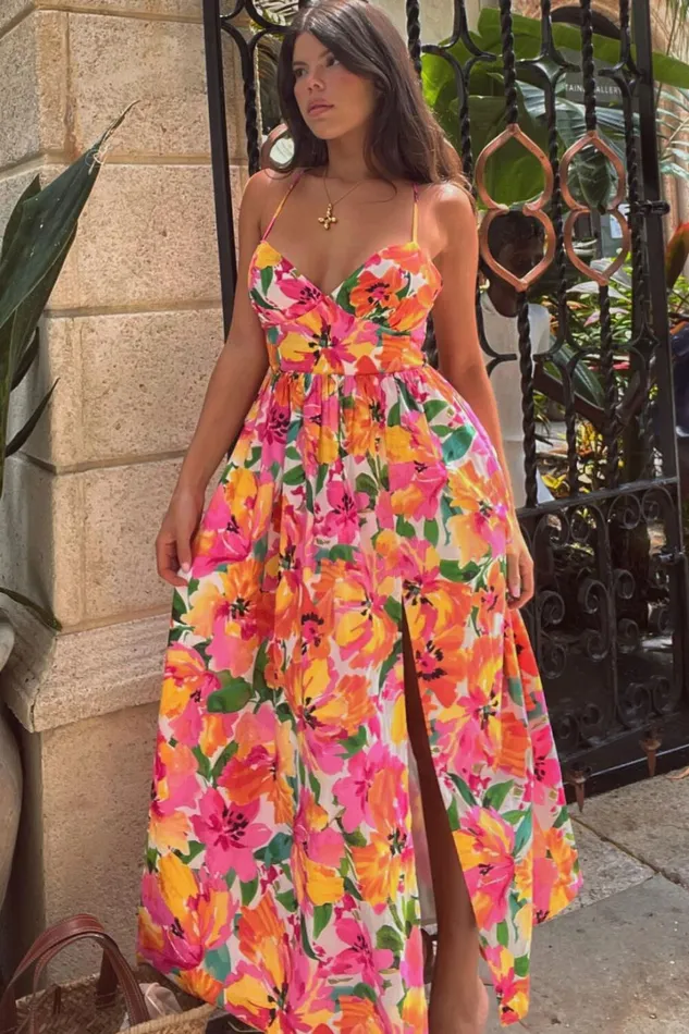 Shairah Midi Dress 8211 Cross Back Gathered Sweetheart Dress In Bloom Women Showpo Curve Clothes Shairah Midi Dress 8211 Cross Back Gathered Sweetheart Dress In Bloom Women Showpo Curve Clothes
