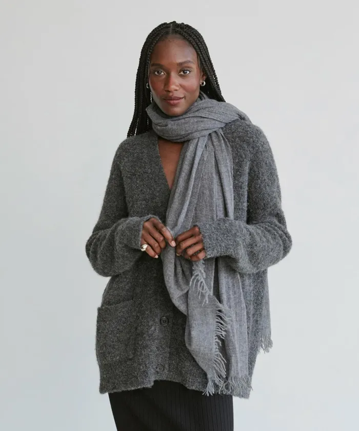Shawls and Scarves Women Jenni Kayne Cashmere Shawl Thunder