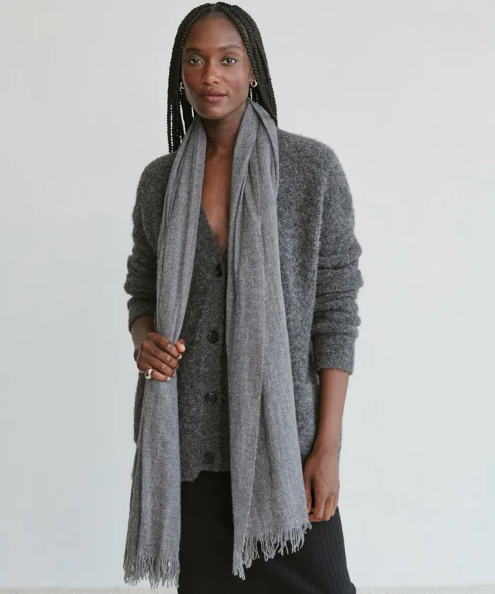 Shawls and Scarves Women Jenni Kayne Cashmere Shawl Thunder