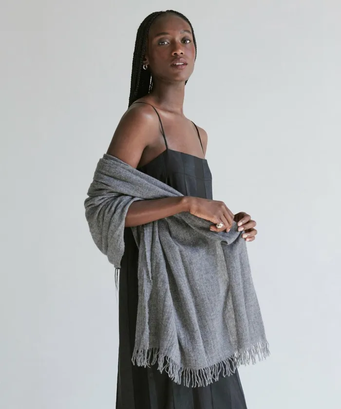 Shawls and Scarves Women Jenni Kayne Cashmere Shawl Thunder
