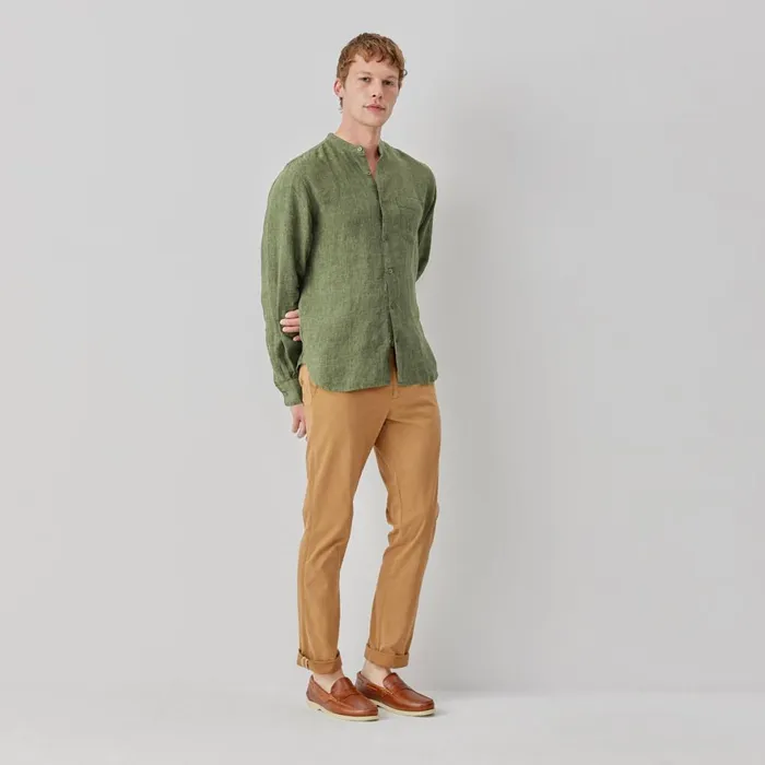 Shirts Men Oliver Sweeney Lambley Khaki Shirts Men Oliver Sweeney Lambley Khaki