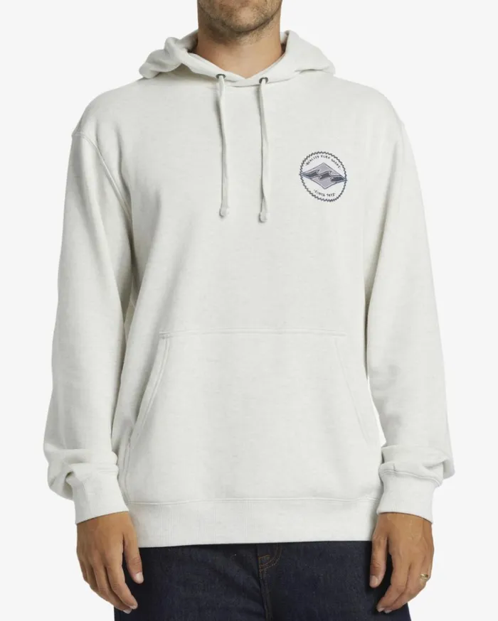 Shorebird Pullover Sweatshirt Light Grey Heather Men Billabong Hoodies and Fleece