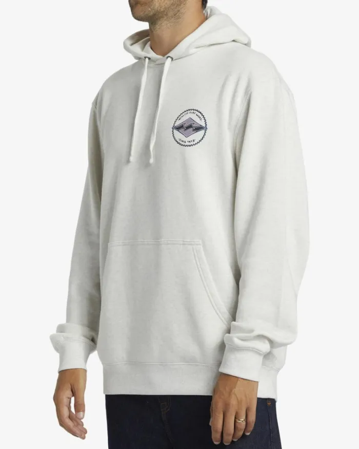 Shorebird Pullover Sweatshirt Light Grey Heather Men Billabong Hoodies and Fleece
