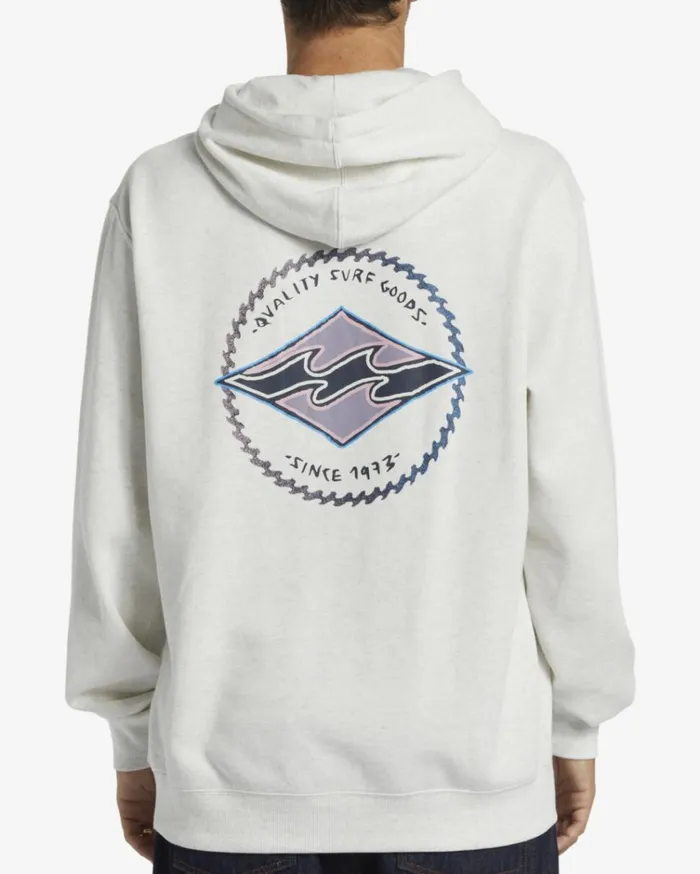 Shorebird Pullover Sweatshirt Light Grey Heather Men Billabong Hoodies and Fleece