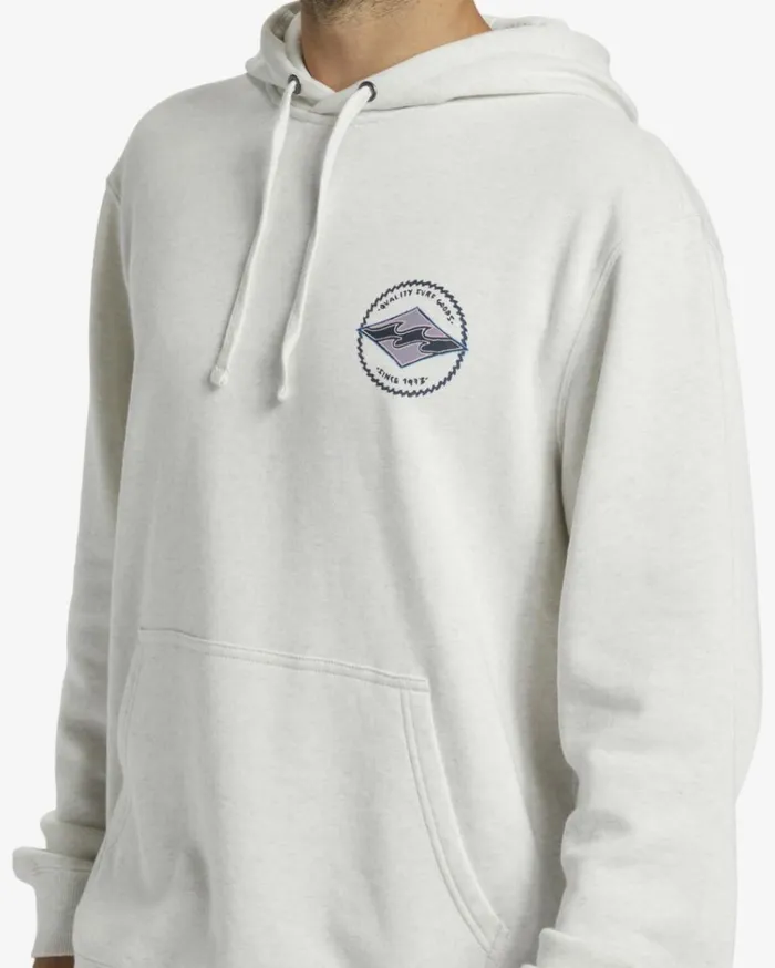 Shorebird Pullover Sweatshirt Light Grey Heather Men Billabong Hoodies and Fleece