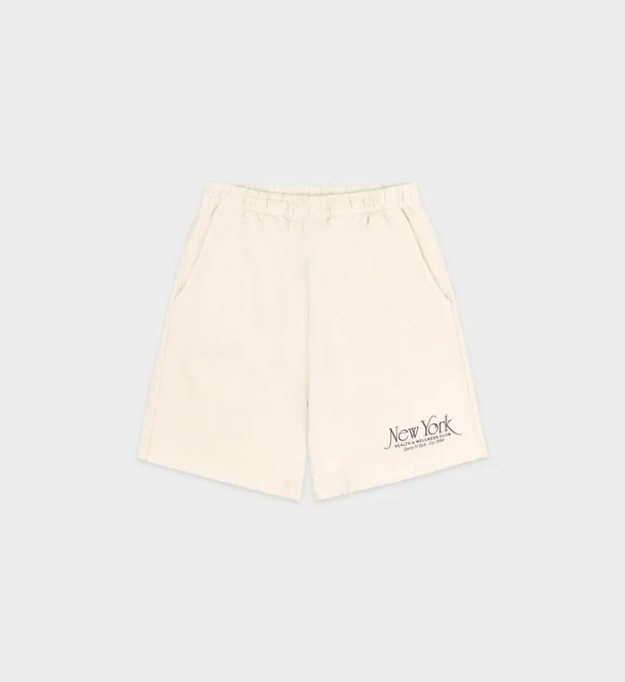 Shorts Men Sporty and Rich NY 94 Gym Short 8211 CreamNavy