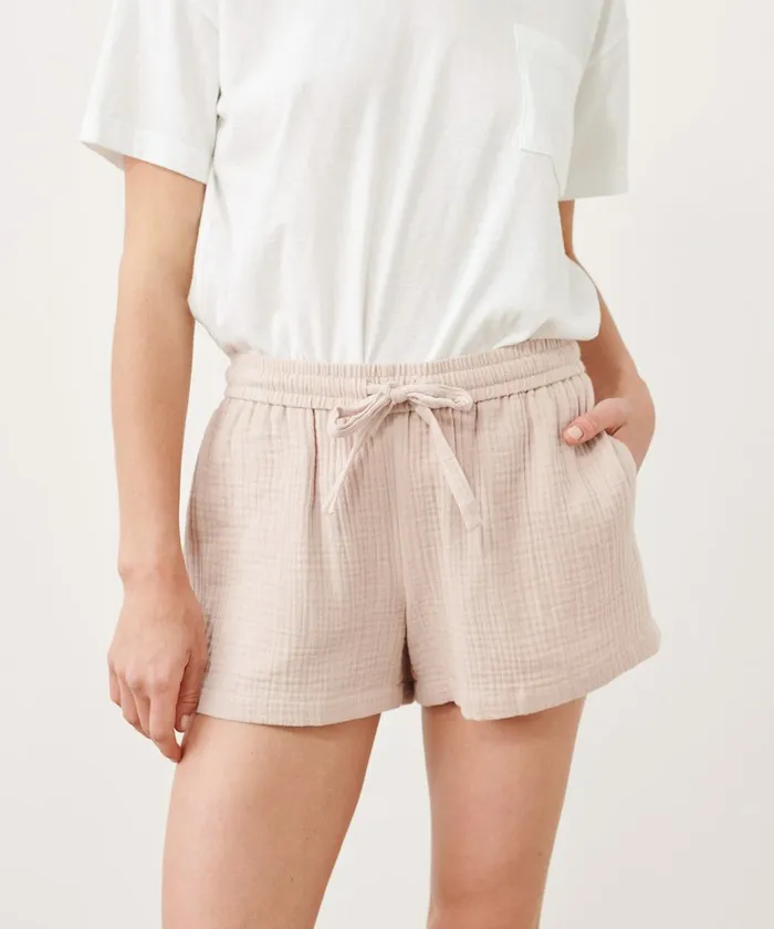 Shorts Women Jenni Kayne Playa Pajama Short Blush