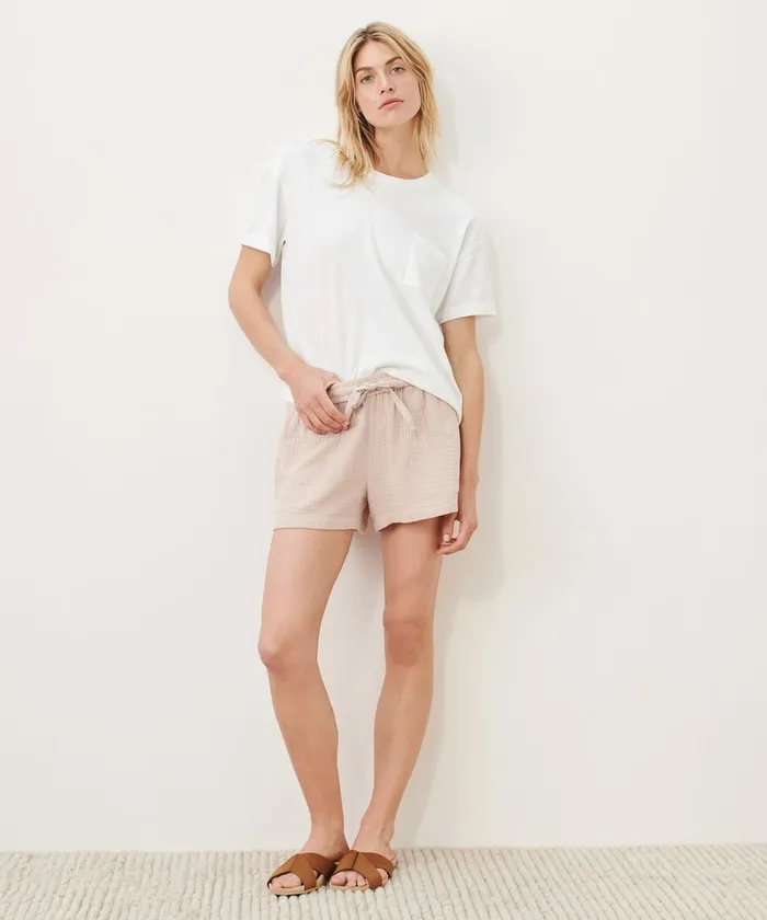 Shorts Women Jenni Kayne Playa Pajama Short Blush