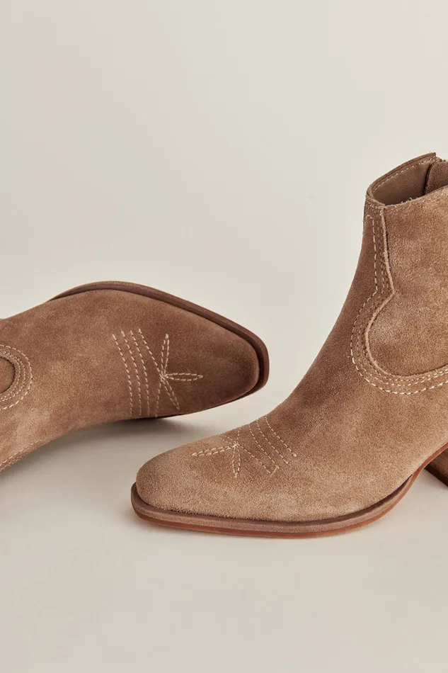 Silma Booties Truffle Suede Women Dolce Vita Boots and Booties