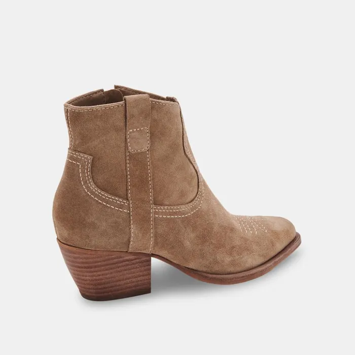 Silma Booties Truffle Suede Women Dolce Vita Boots and Booties