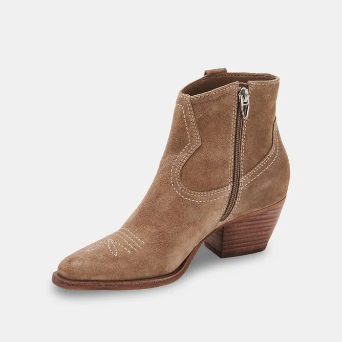 Silma Booties Truffle Suede Women Dolce Vita Boots and Booties