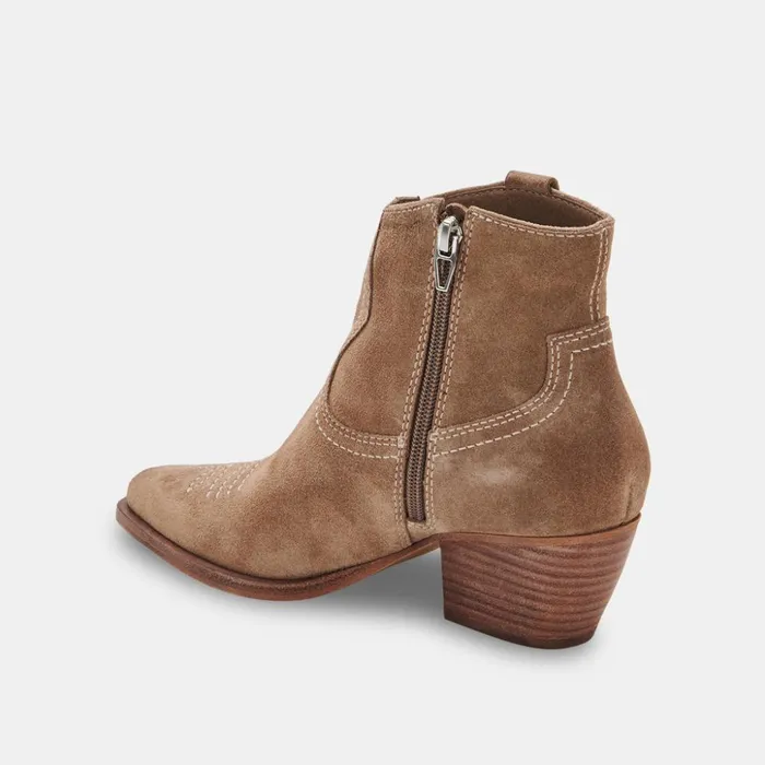 Silma Booties Truffle Suede Women Dolce Vita Boots and Booties