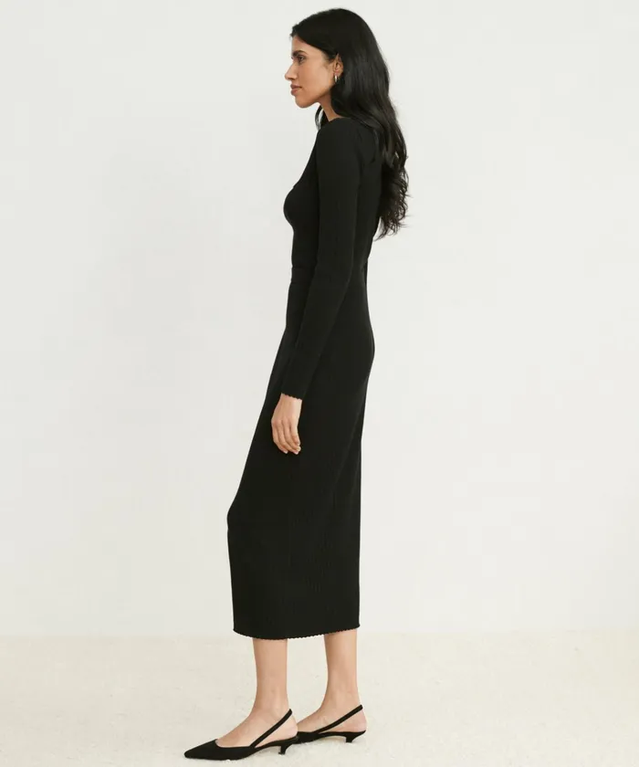 Skirts Women Jenni Kayne Ribbed Skirt Black