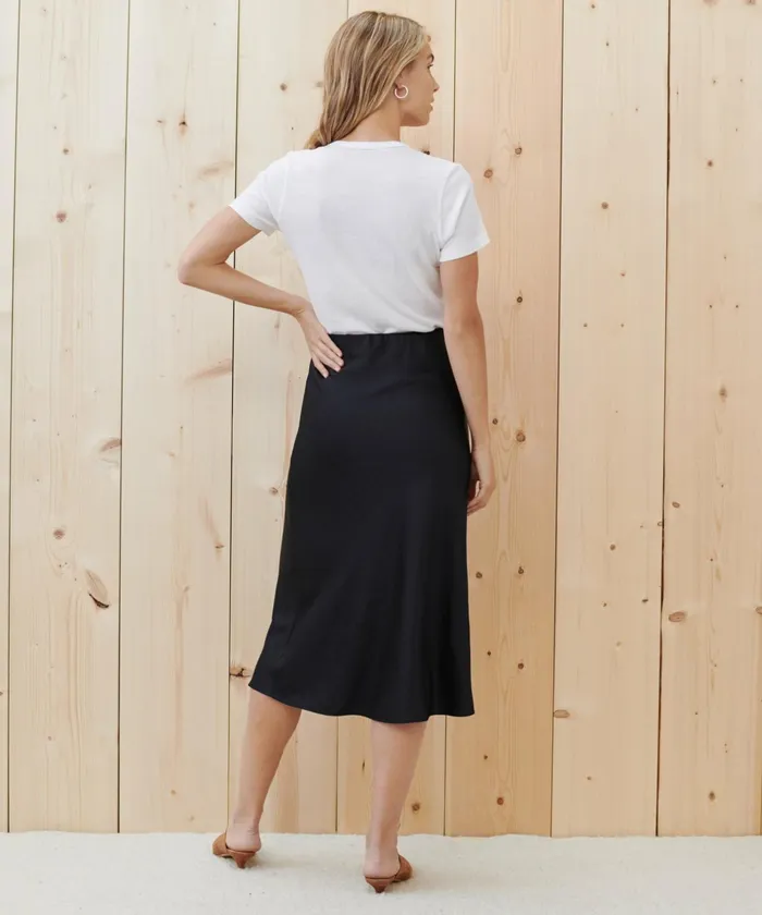 Skirts Women Jenni Kayne Slip Skirt Black