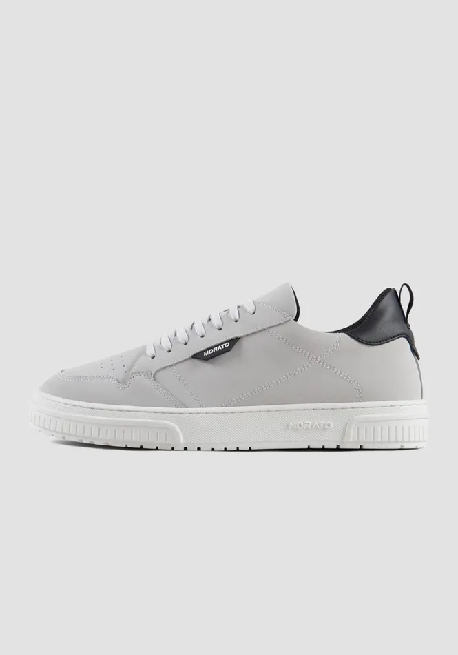 Sneakers Men Antony Morato Wheaton Cup Sneakers In Recycled Nabuk White