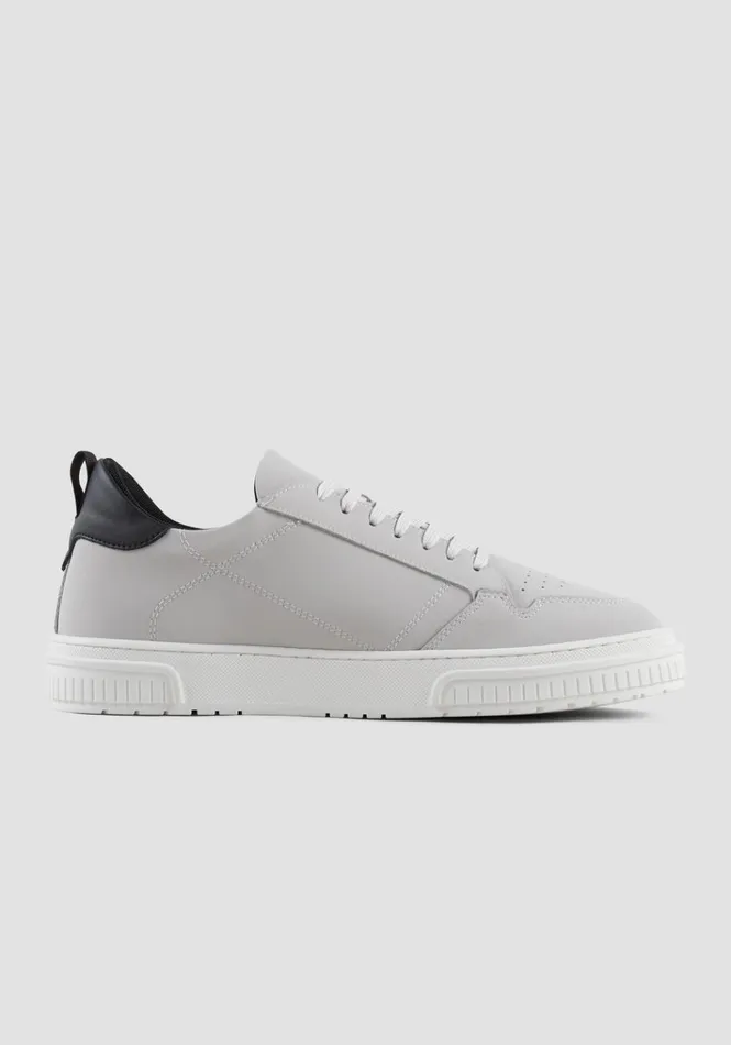 Sneakers Men Antony Morato Wheaton Cup Sneakers In Recycled Nabuk White