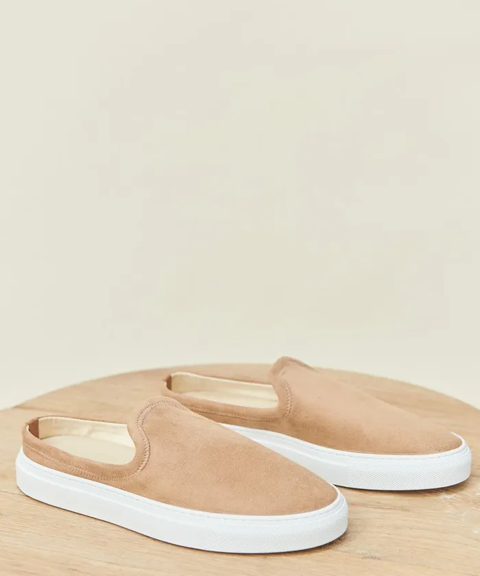 Sneakers Women Jenni Kayne Suede Slider Sneaker Honey