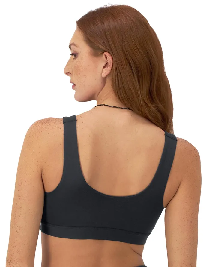 Soft Touch Sports Bra C Logo Graphic Black Women Champion Sports Bras and Bralettes