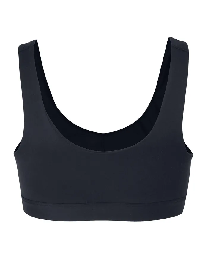 Soft Touch Sports Bra C Logo Graphic Black Women Champion Sports Bras and Bralettes