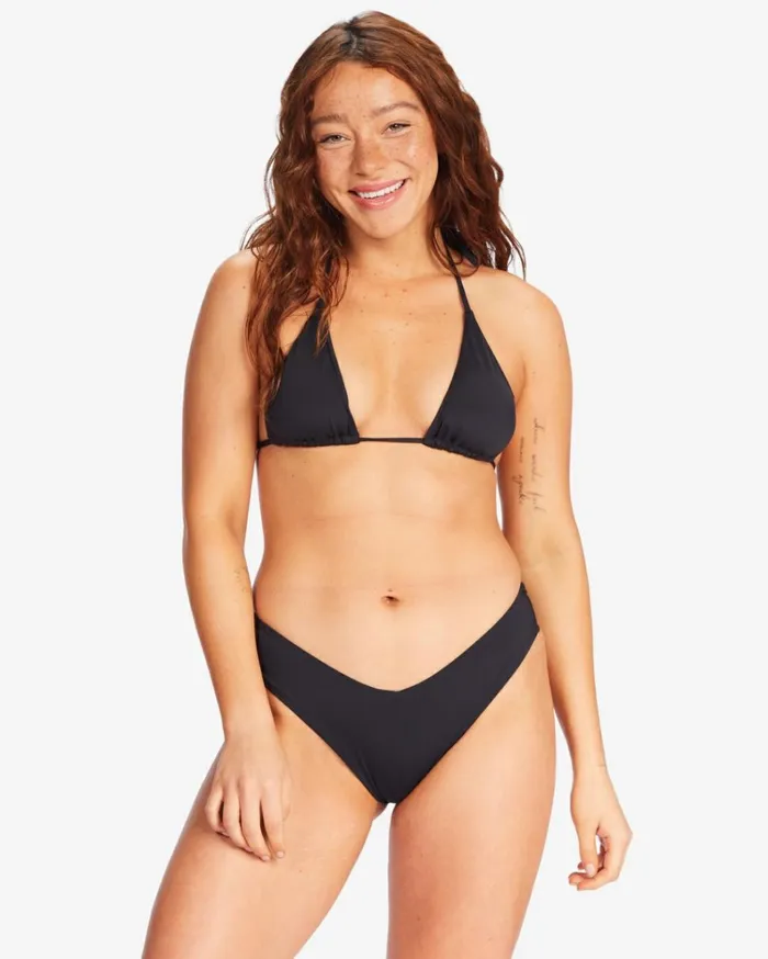 Sol Searcher Fiji Bikini Bottoms Black Pebble Women Billabong Bikinis