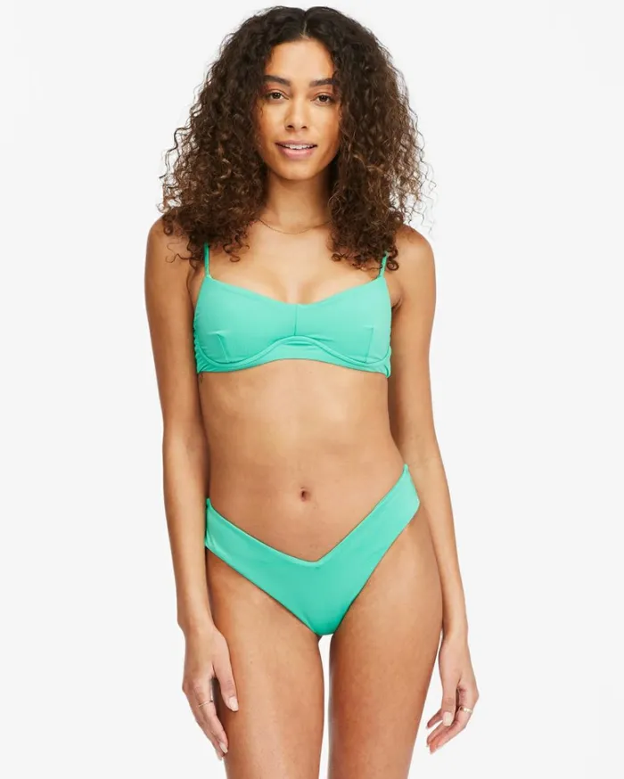 Sol Searcher Fiji Bikini Bottoms Tropical Green Women Billabong Bikinis