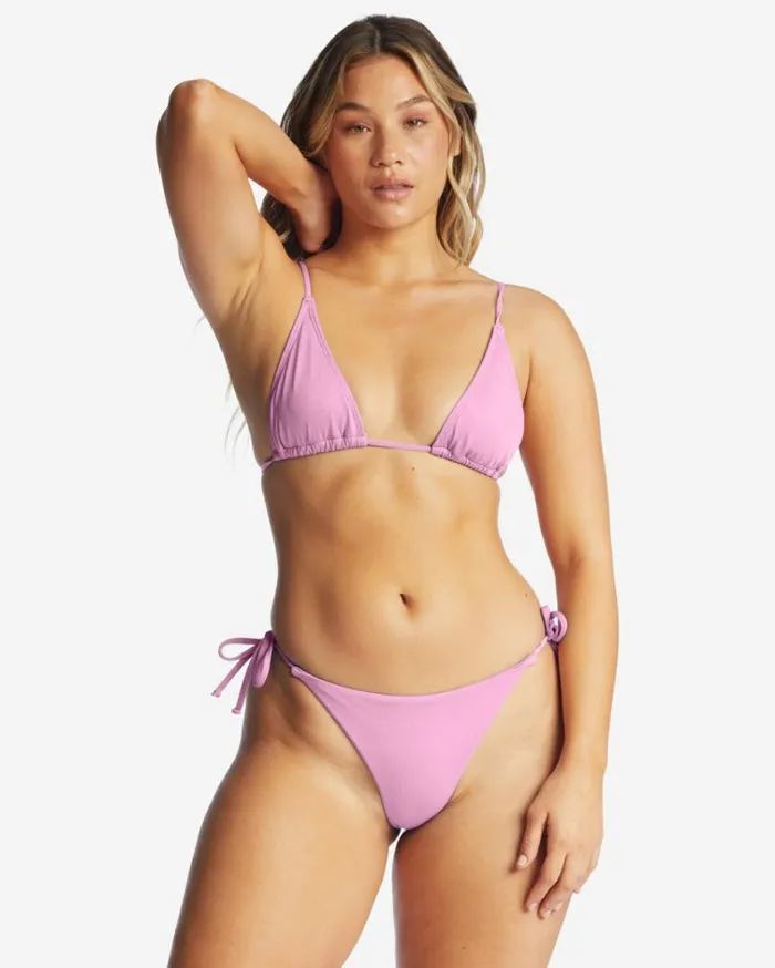 Sol Searcher TieSide Tanga Bikini Bottoms Paradise Pink Women Billabong Bikini Bottoms