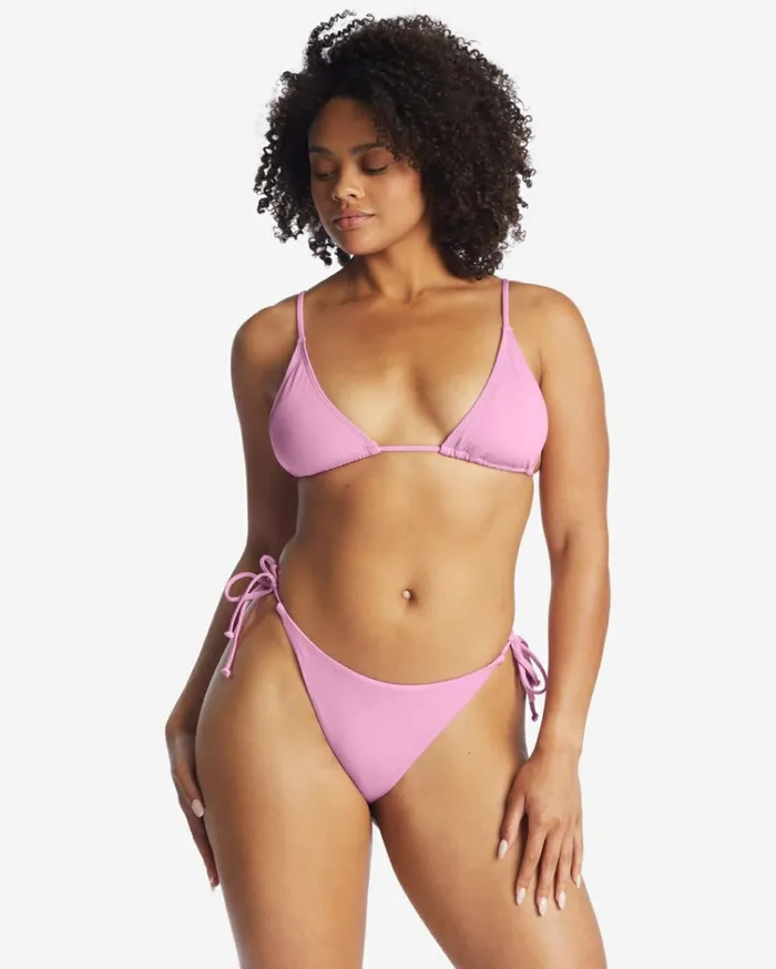 Sol Searcher TieSide Tanga Bikini Bottoms Paradise Pink Women Billabong Bikini Bottoms