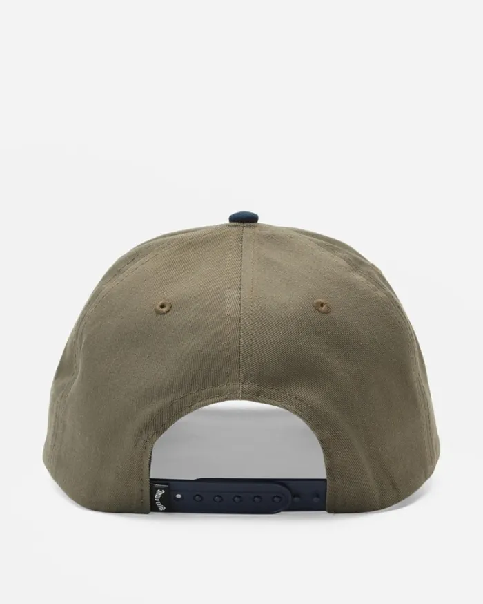 Stacked Snapback Hat Vintage Khaki Men Billabong Hats
