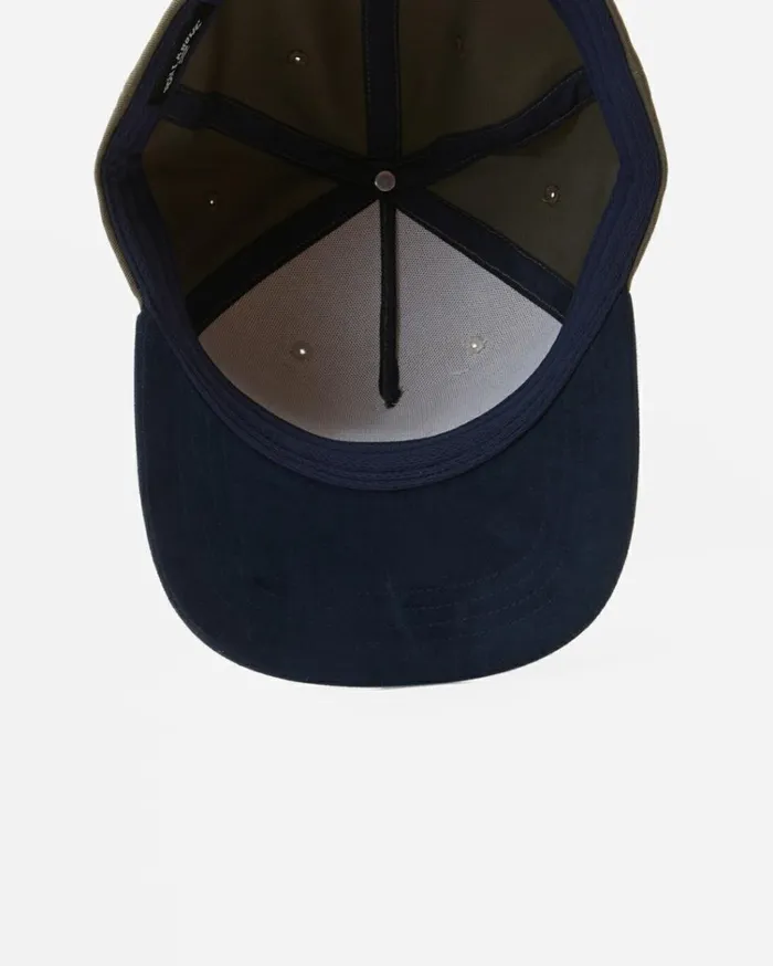 Stacked Snapback Hat Vintage Khaki Men Billabong Hats