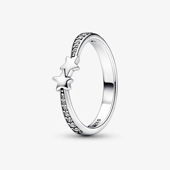 Statement Rings Women Pandora Shooting Stars Sparkling Ring