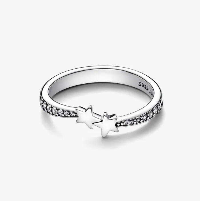 Statement Rings Women Pandora Shooting Stars Sparkling Ring