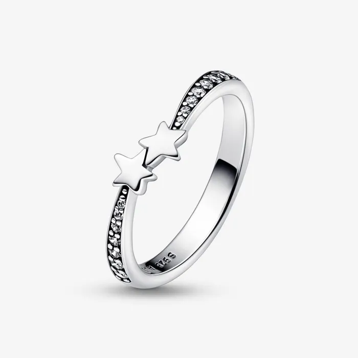 Statement Rings Women Pandora Shooting Stars Sparkling Ring