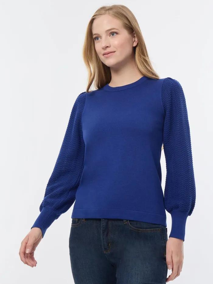 Stitch Sleeve Sweater Women Jones New York Sweaters and Cardigans Stitch Sleeve Sweater Women Jones New York Sweaters and Cardigans
