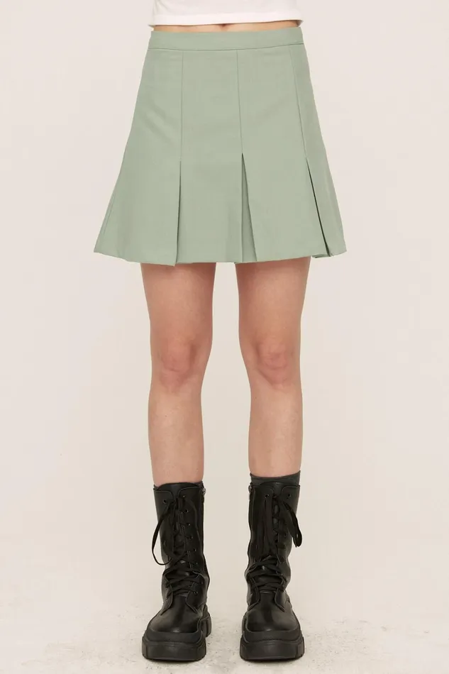 Storets Amelia Pleated Skirt Women Skirts