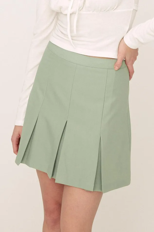 Storets Amelia Pleated Skirt Women Skirts Storets Amelia Pleated Skirt Women Skirts