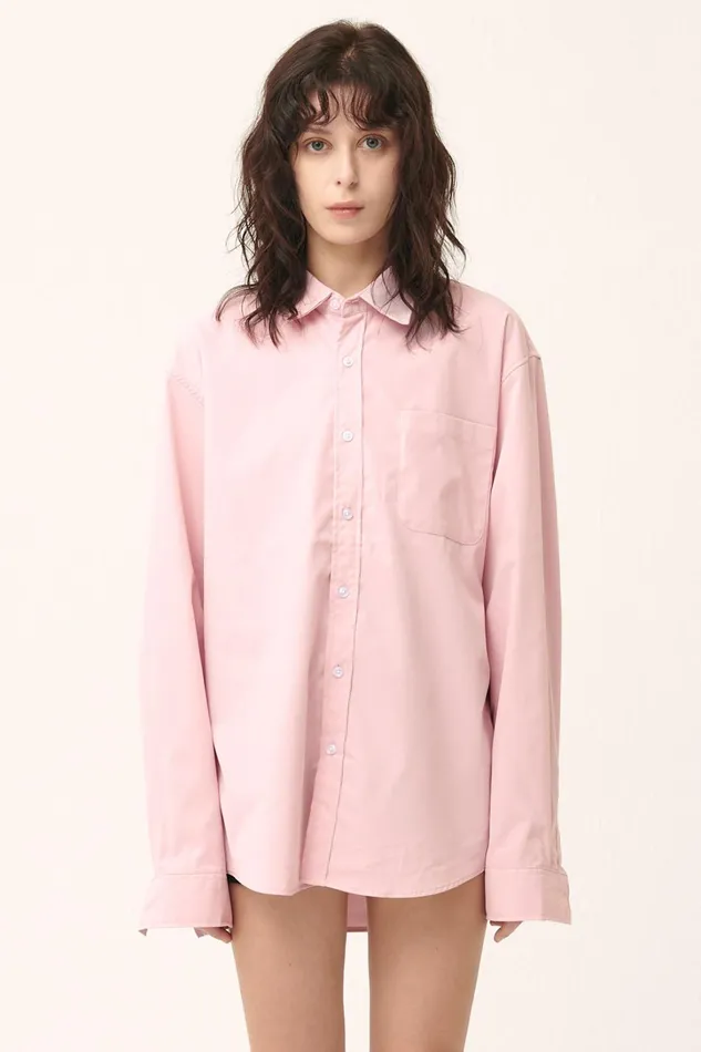 Storets Arden Oversized Shirt 15colors Women Shirts and Blouses