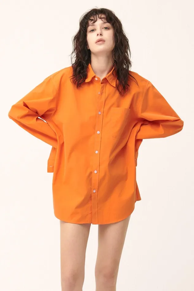 Storets Arden Oversized Shirt 15colors Women Shirts and Blouses